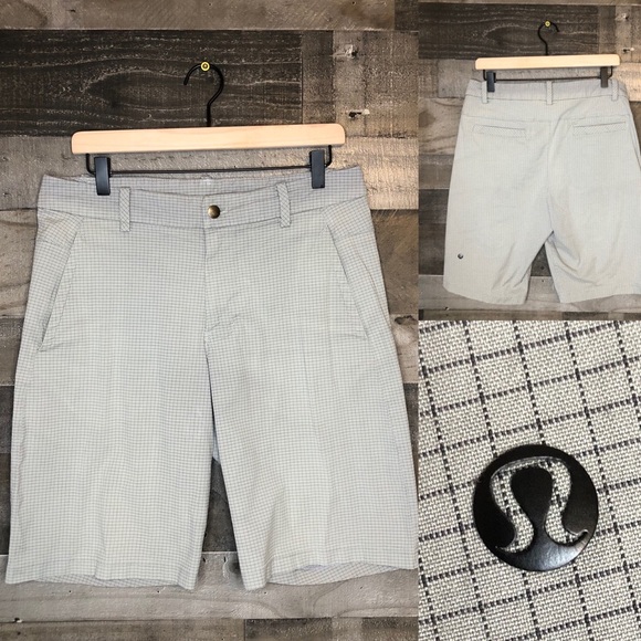 lululemon athletica Other - Lululemon Men Windowpane Casual Shorts